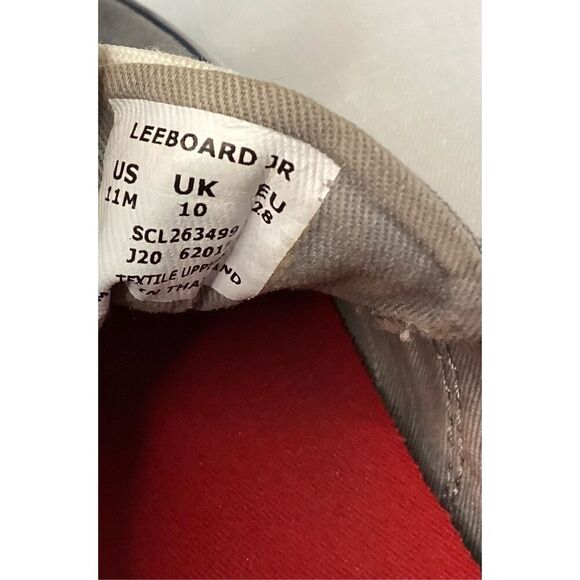 Sperry Boys Lace-up blue & gray Canvas Sneakers Size 11 - Picture 8 of 8